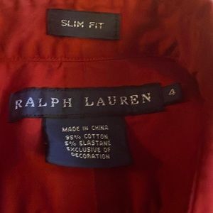 3 Ralph Lauren long sleeve button shirts